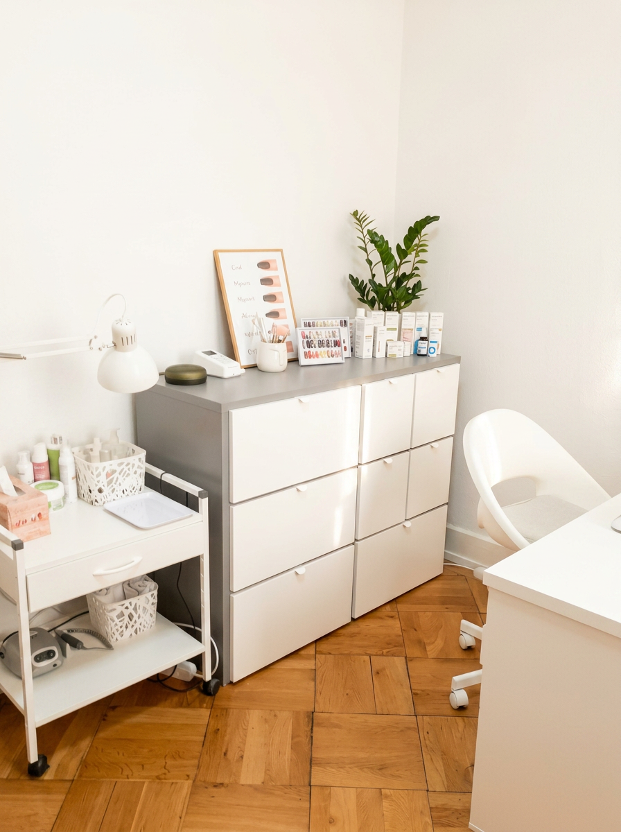 Ein ruhiges und gemütliches Studio